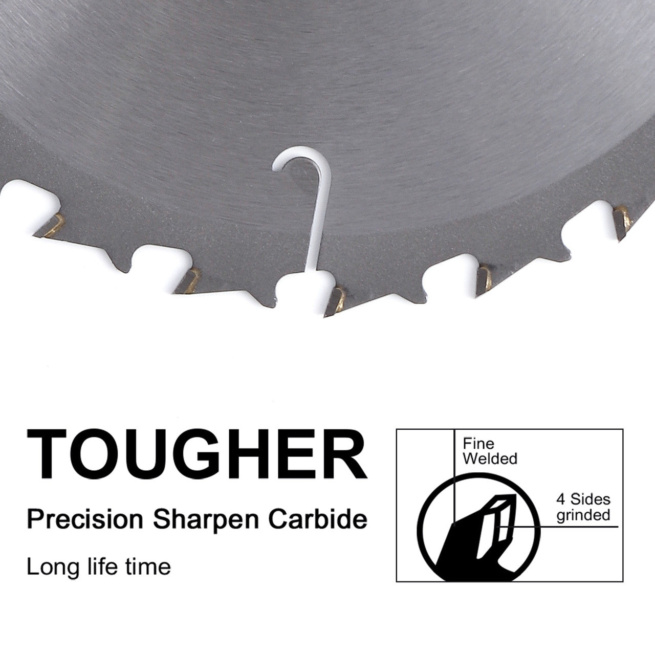 Comoware 185mm Circular Saw Blades 40 Tooth TCT Carbide Cutter Blade With 0.625 Inch Arbor For Wood Cutting Frontier General Hardware