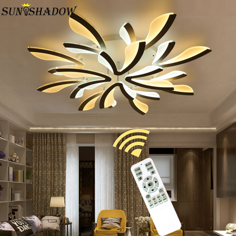 Creative Acrylic Modern Led Chandeliers For Living room Bedroom Kitchen Fixtures Surface Mounted Led Ceiling Chandelier Fixtures|Chandeliers - Frontier General Hardware