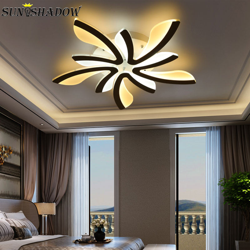 Creative Acrylic Modern Led Chandeliers For Living room Bedroom Kitchen Fixtures Surface Mounted Led Ceiling Chandelier Fixtures|Chandeliers - Frontier General Hardware
