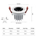 [DBF]2020 New High CRI≥90 Anti Glare LED COB Recessed Downlight 7W 12W Angle Adjustable Ceiling Spot Lights Kitchen Living Room|Downlights - Frontier General Hardware