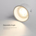 [DBF]Angle Adjustable Deep Anti Glare LED COB Recessed Downlight 5W 7W 12W 15W Round White LED Ceiling Spot Light Pic Background|Downlights - Frontier General Hardware