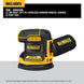 DEWALT 20V Brushless Cordless Random Orbital Sander DCW210B Handheld Variable-Speed Vibration Polishing Woodworking Sander Tools Frontier General Hardware
