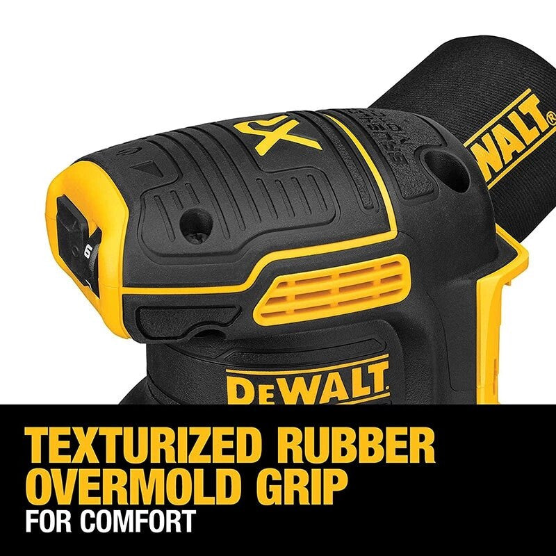 DEWALT 20V Brushless Cordless Random Orbital Sander DCW210B Handheld Variable-Speed Vibration Polishing Woodworking Sander Tools Frontier General Hardware