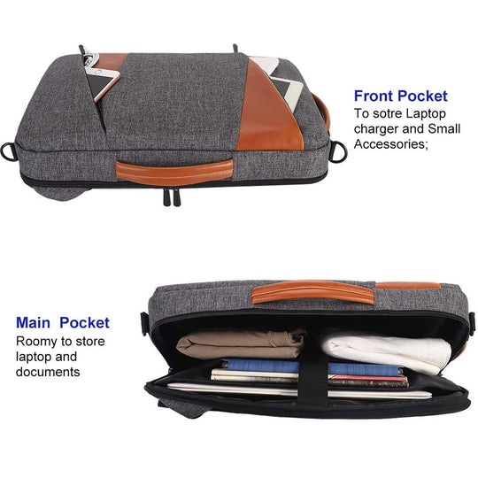 DOMISO Multi use Laptop Sleeve With Handle For 14" 15.6" 17" Inch Notebook Bag Shockproof Laptop Bag Waterproof Computer Bag|Laptop Bags & Cases - Frontier General Hardware