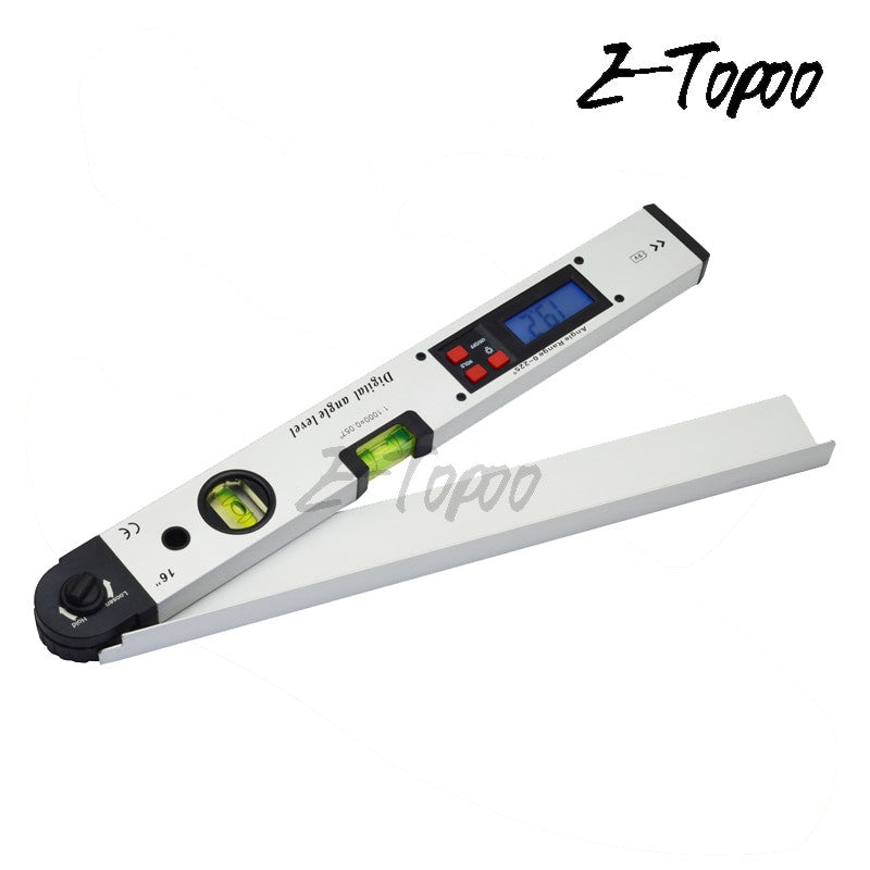 16 Inch Digital Protractor Angle Finder Level With LCD Display 0 To 225 Degree Inclinometer Ruler Frontier General Hardware
