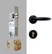 Dooroom Brass Mute Door Lever American European Modern Black Gold Interior Room Bedroom Bathroom Solid Wood Door Lock Split Knob|Door Locks