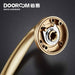 Dooroom Brass Mute Door Lever American European Modern Black Gold Interior Room Bedroom Bathroom Solid Wood Door Lock Split Knob|Door Locks