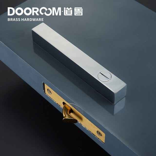 Dooroom Brass Sliding Door Lock Set Handles LOFT Nordic Push Pull Wood Door Interior Living Room Bathroom Balcony Kitchen|Sliding Door Locks