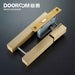Dooroom Brass Sliding Door Lock Set Handles LOFT Nordic Push Pull Wood Door Interior Living Room Bathroom Balcony Kitchen|Sliding Door Locks
