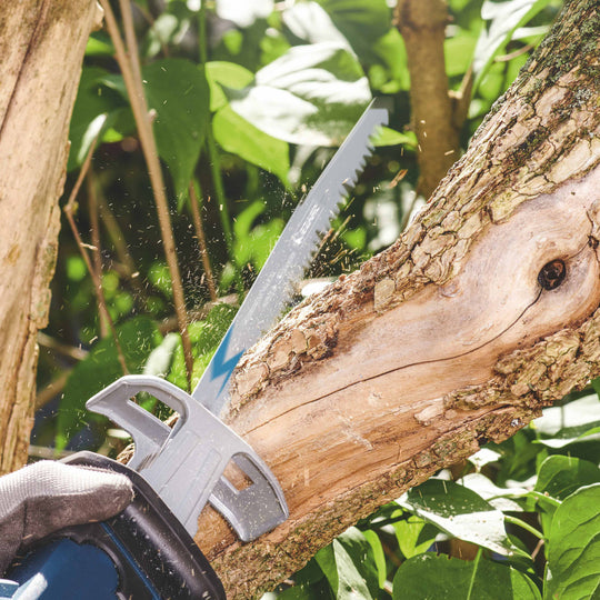EZARC Wood Pruning Reciprocating Saw Blades 150mm 6TPI Ground Sharp Teeth For Fast Wood Cutting 5 Piece Pack Frontier General Hardware