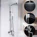 FRAP bathroom shower faucet set bathtub faucets shower mixer tap Bath Shower taps rainfall shower head set mixer torneira|Shower Faucets| - Frontier General Hardware