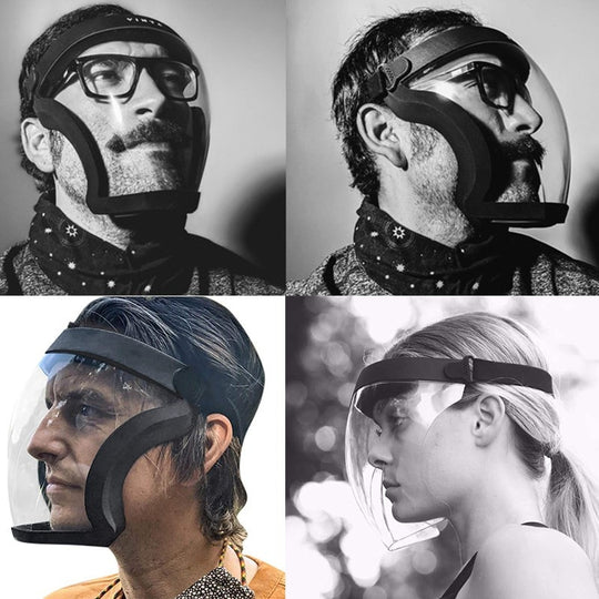 Faceshield Eyeshield Dust Cover Transparent Moto Cycling Windproof Mask Full Face Dustproof Anti-wind Welding Safety Glasses Frontier General Hardware