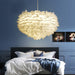 Feather Pendant Lights Modern Pandant Lamp Nordic Design Romantic Kitchen Dining Room HangLamp Feather Hanging Light Fixture|Pendant Lights| - Frontier General Hardware