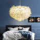 Feather Pendant Lights Modern Pandant Lamp Nordic Design Romantic Kitchen Dining Room HangLamp Feather Hanging Light Fixture|Pendant Lights| - Frontier General Hardware