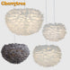 Feather Pendant Lights Modern Pandant Lamp Nordic Design Romantic Kitchen Dining Room HangLamp Feather Hanging Light Fixture|Pendant Lights| - Frontier General Hardware