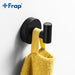 Frap Bath Hardware Sets Black Stainless steel modern bathroom shelf towel bar robe hooks toilet paper holder 3 color Y15003|Bath Hardware Sets - Frontier General Hardware