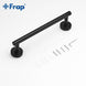 Frap Bath Hardware Sets Black Stainless steel modern bathroom shelf towel bar robe hooks toilet paper holder 3 color Y15003|Bath Hardware Sets - Frontier General Hardware