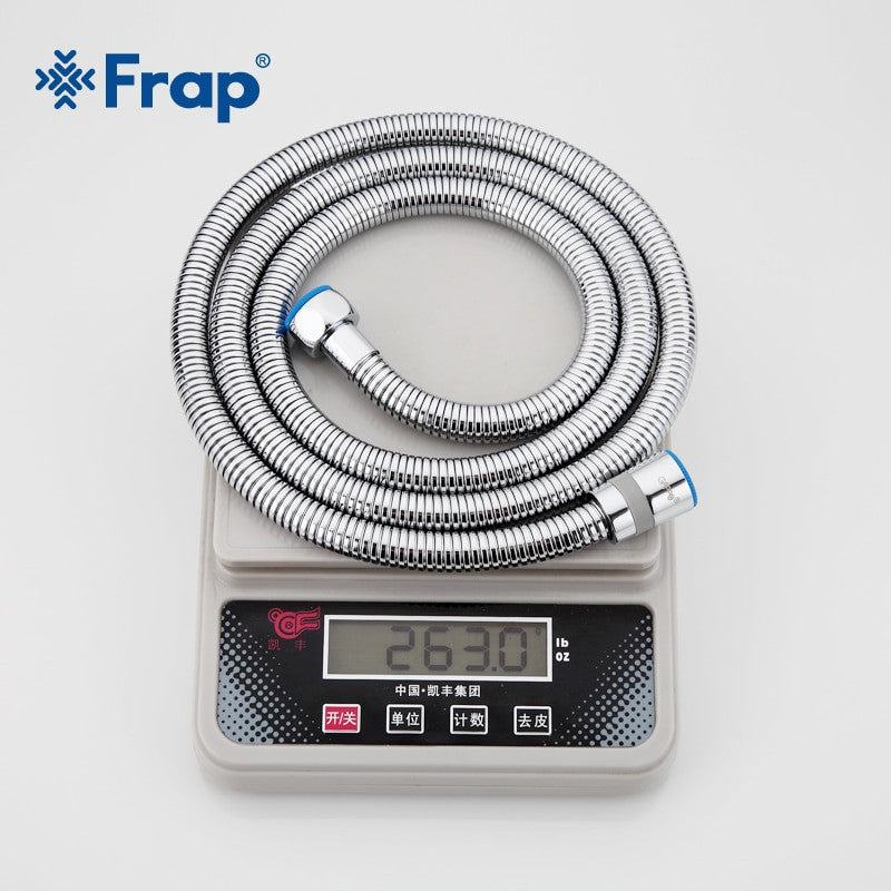 Frap New Arrival High Quality Reinforced 1.5m Flexible Shower Hose Bathroom Accessories Stainless Steel Hose G43|stainless steel hoses|flexible shower hoseshower hose - Frontier General Hardware