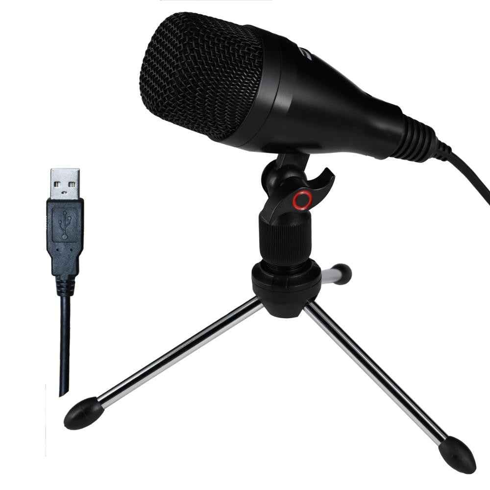 Freeboss CM 03 Recording Cardioid Electret Condenser USB Computer Microphone With Tripod for Podcast Computer laptop PC Record|Microphones