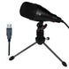 Freeboss CM 03 Recording Cardioid Electret Condenser USB Computer Microphone With Tripod for Podcast Computer laptop PC Record|Microphones