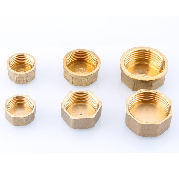 Brass BSP Female Thread Pipe Plug Hex Head Stopper End Cap Fitting For Plumbing G1 Quarter To G2 Size Range Frontier General Hardware