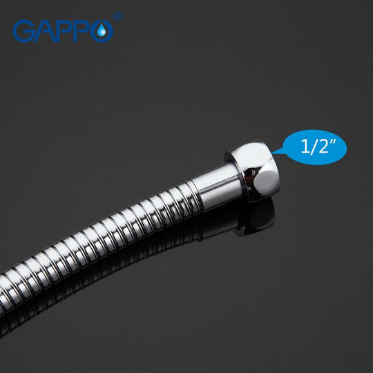GAPPO 1set High Quality 1.5m Stainless Steel Flexible Shower hose plumbing hose Bathroom Accessories water pipe G46|flexible shower hose|shower hoseplumbing hose - Frontier General Hardware