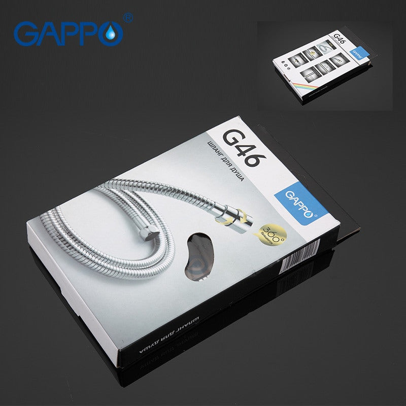 GAPPO 1set High Quality 1.5m Stainless Steel Flexible Shower hose plumbing hose Bathroom Accessories water pipe G46|flexible shower hose|shower hoseplumbing hose - Frontier General Hardware