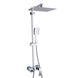 GAPPO Shower System bathroom shower faucet tap bath mixer bathtub faucet set waterfall shower set chrome rain shower head|Shower System| - Frontier General Hardware