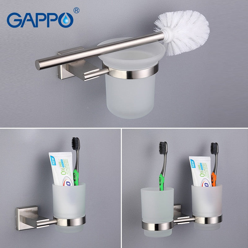 Gappo Bathroom Accessories Towel Bar Dresser Clip Paper Holder Toothbrush Holder Bath towel back Towel ring Bathroom Sets G17T11|bathroom accessories|bathroom towel bars accessoriestowel bar sets - Frontier General Hardware