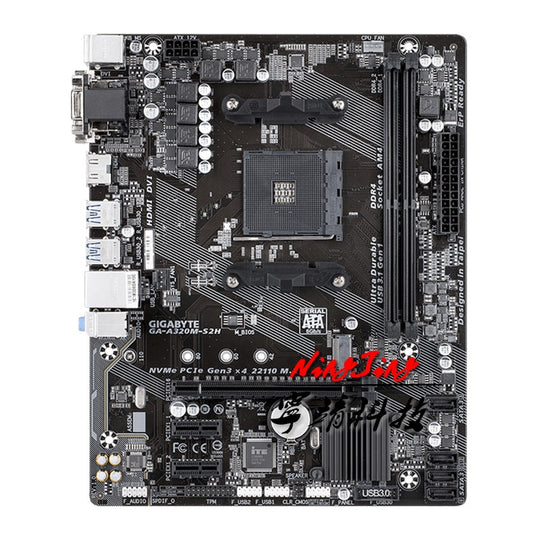 Gigabyte GA A320M S2H Micro ATX AMD A320 DDR4 M.2 USB3.1 STAT3.0 SSD/New/32G Best support R9 desktop CPU Socket AM4 Motherboard|Motherboards - Frontier General Hardware