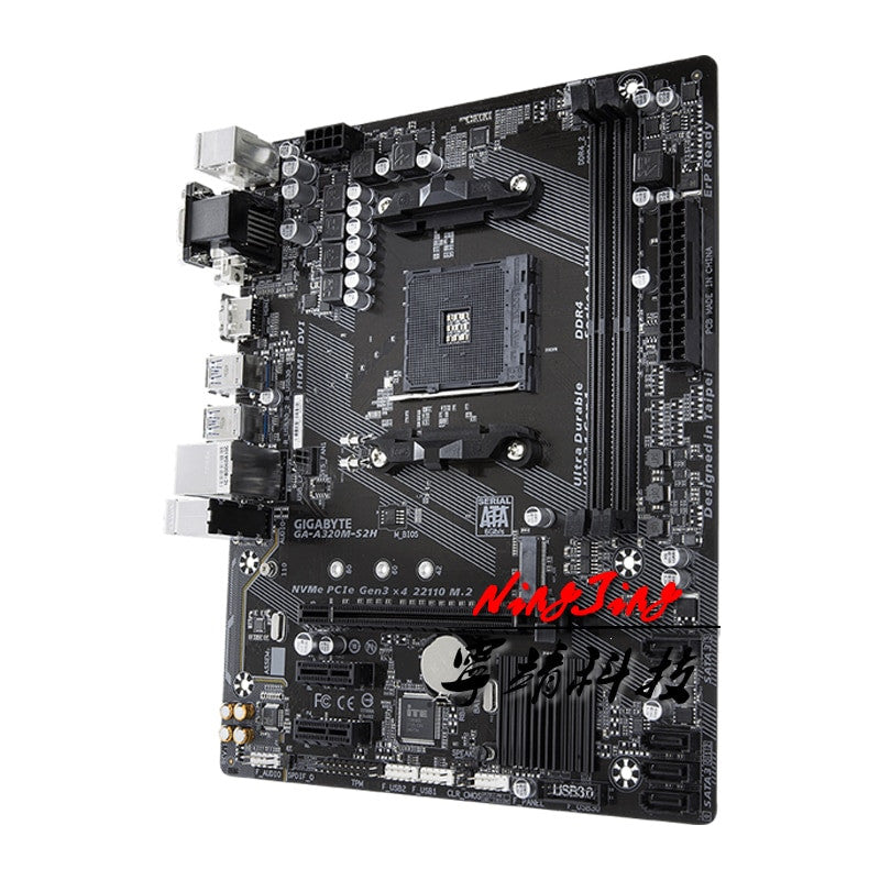 Gigabyte GA A320M S2H Micro ATX AMD A320 DDR4 M.2 USB3.1 STAT3.0 SSD/New/32G Best support R9 desktop CPU Socket AM4 Motherboard|Motherboards - Frontier General Hardware