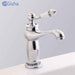 Gisha Bathroom Sink Basin Faucets Contemporary Antique Brass Faucet Mixer Water Tap Rotate Single Handle Hot And Cold Crane|Basin Faucets
