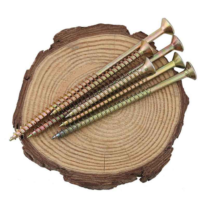 GuHua Cross Countersunk Head Self Tapping Wood Screws KA Philip's Flat Head Screw Hardened Tip Drywall Screw Nail M5 10Pcs|Screws