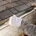 Gutter Guard Mesh 20 Ft X 6In Black Plastic Gutters Cover gutter leaf guard Easy Install|Grates - Frontier General Hardware
