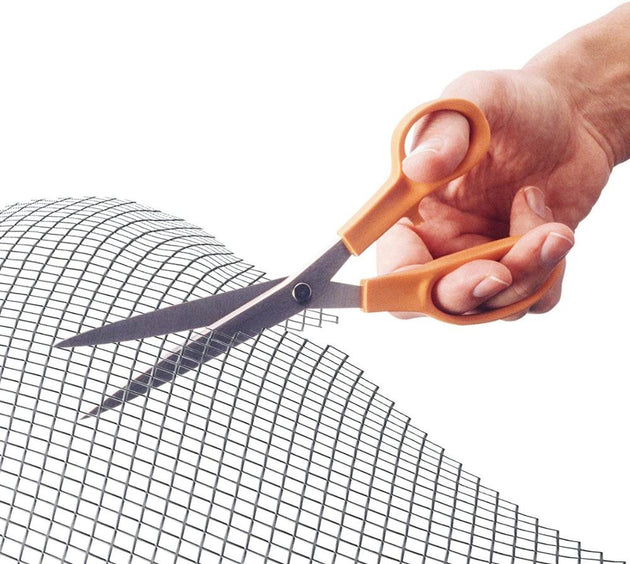 Gutter Guard Mesh 20 Ft X 6In Black Plastic Gutters Cover gutter leaf guard Easy Install|Grates - Frontier General Hardware
