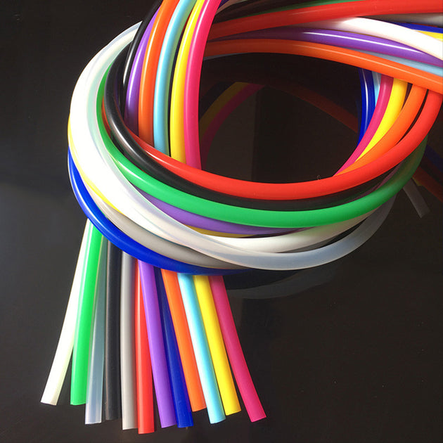 Food Grade Flexible Silicone Rubber Tube 1 Meter 2mm To 4mm Colorful Soft Clear Water Milk Beer Air Pump Hose Frontier General Hardware