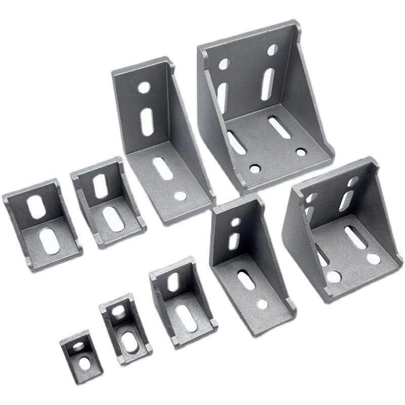 CNC aluminum profile 3030 aluminum profile extrusion 100mm-1000mm EU standard 3D printer parts anode wire guide aluminum profile Frontier General Hardware
