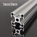CNC aluminum profile 3030 aluminum profile extrusion 100mm-1000mm EU standard 3D printer parts anode wire guide aluminum profile Frontier General Hardware