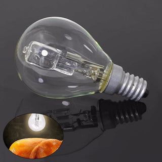 40W Halogen Oven Lamp Bulb P45 E14 Base High Temperature Resistant 300C 600 Lumens 2000H Frontier General Hardware