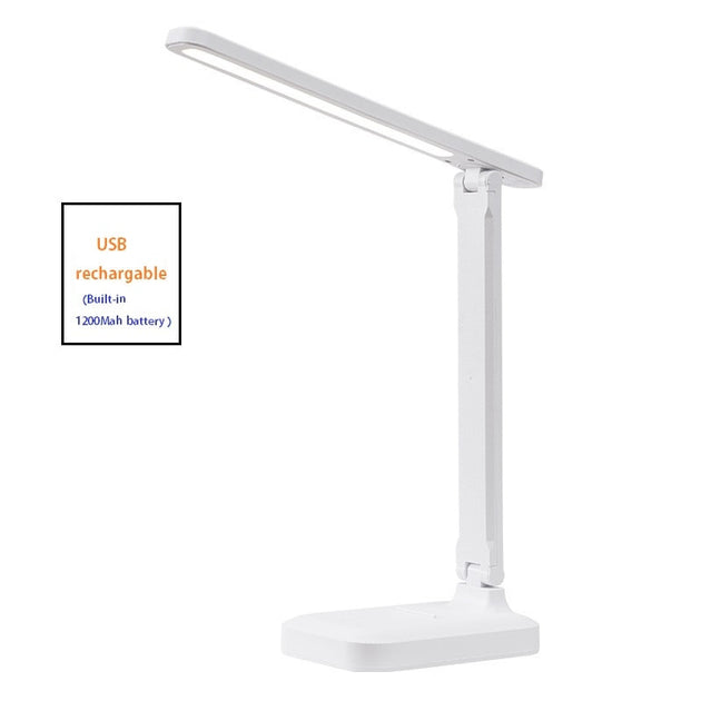 LED Touch Desk Lamp With Eye Protection Dimmable USB Rechargeable Light For Dorm Room And Bedroom Reading Frontier General Hardware