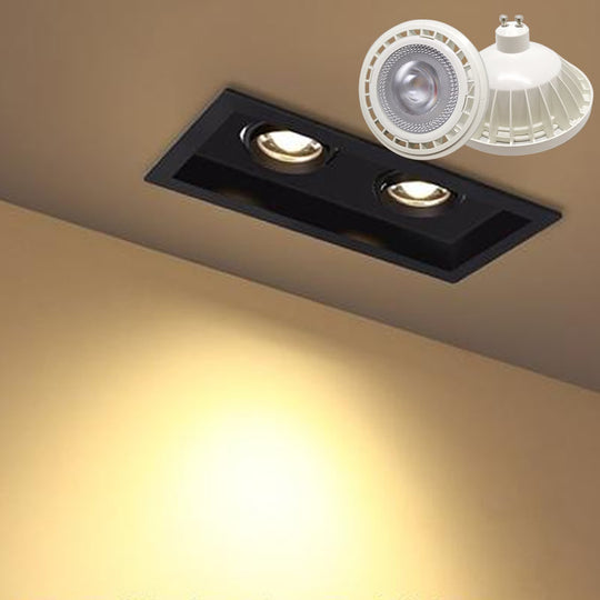 AR111 LED Spotlight Downlight G53 GU10 Base 220V 9W 12W 15W 20W Warm White 3300K Cold White 5500K 60 Degree Beam Frontier General Hardware