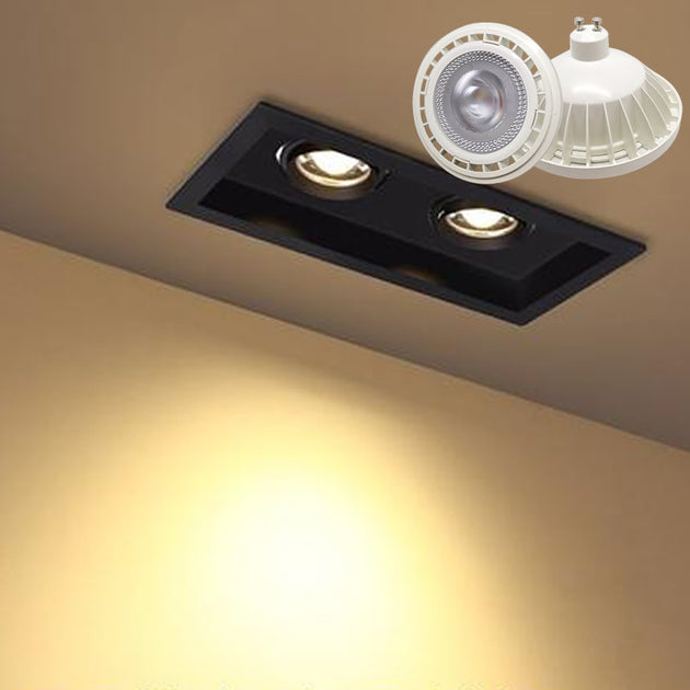 AR111 LED Spotlight Downlight G53 GU10 Base 220V 9W 12W 15W 20W Warm White 3300K Cold White 5500K 60 Degree Beam Frontier General Hardware