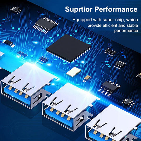 USB C Hub 3.0 Type C 3.1 4 Port Multi Splitter OTG Adapter For Xiaomi Lenovo MacBook Pro 13 15 Air Pro PC Frontier General Hardware