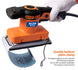 HILDA Wall Grinding Machine Flat Sander Small Electric Tools For Woodworking Polishing With Sandpaper|Sanders| - Frontier General Hardware