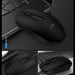 HP M10 Wired Optical USB Ergonomic Design Matte Texture Mouse