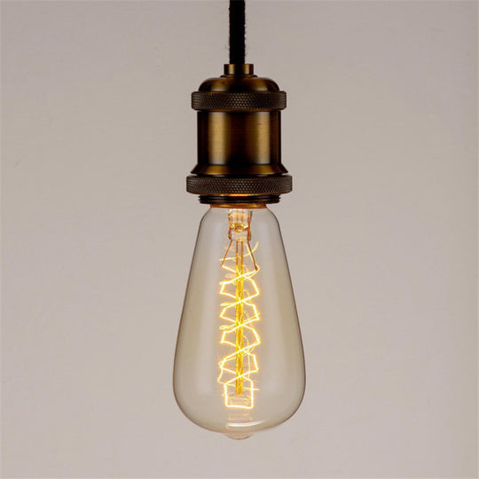 LED Filament Edison Bulb ST64 Dimmable 40W E26 E27 Warm White Decorative Vintage Lighting Incandescent Look Frontier General Hardware