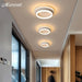 Hallway LED Chandelier Light Corridor Surface Mounted Acrylic Ceiling BackLight 20W Modern Lamp Lustres Lampadario AC85 260V|Chandeliers - Frontier General Hardware