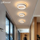 Hallway LED Chandelier Light Corridor Surface Mounted Acrylic Ceiling BackLight 20W Modern Lamp Lustres Lampadario AC85 260V|Chandeliers - Frontier General Hardware