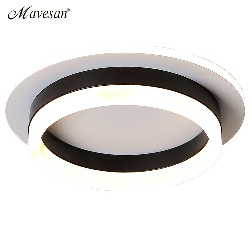 Hallway LED Chandelier Light Corridor Surface Mounted Acrylic Ceiling BackLight 20W Modern Lamp Lustres Lampadario AC85 260V|Chandeliers - Frontier General Hardware