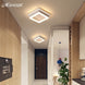 Hallway LED Chandelier Light Corridor Surface Mounted Acrylic Ceiling BackLight 20W Modern Lamp Lustres Lampadario AC85 260V|Chandeliers - Frontier General Hardware